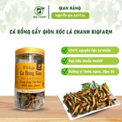 Cá Bống Sấy Giòn xóc lá chanh Bigfarm