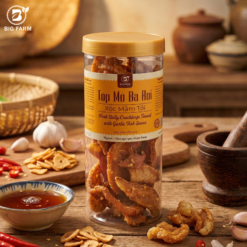 Tóp Mỡ Ba Rọi Xóc Mắm Tỏi